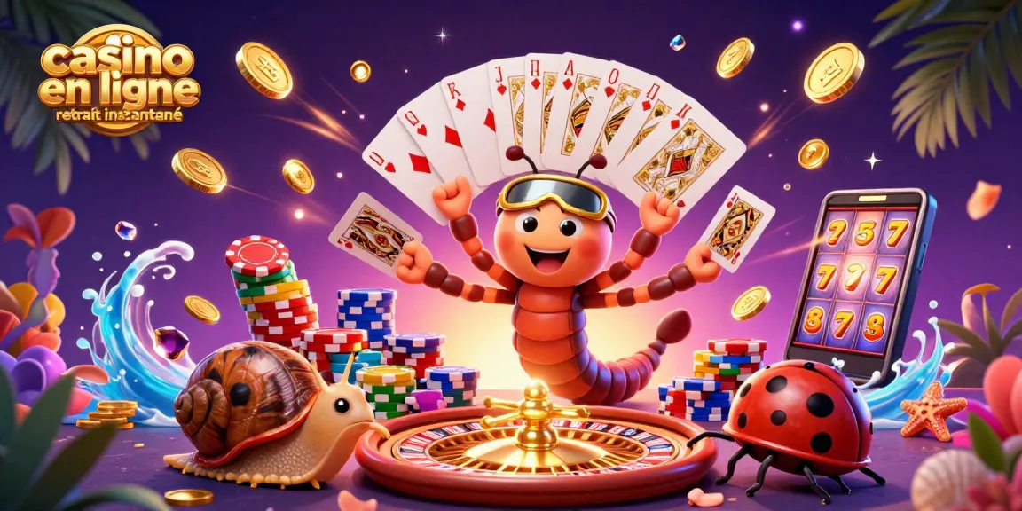Profitez d'une expérience de casino en ligne avec retrait instantané, un croupier spectaculaire et des jetons massifs.