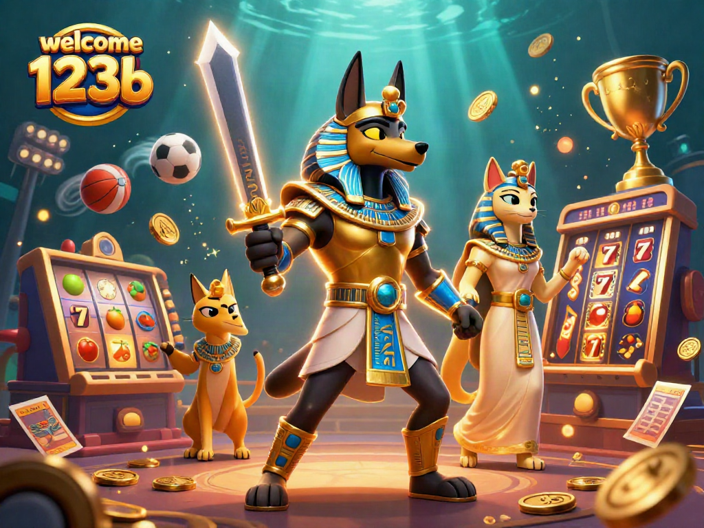 Engage with welcome 123b: Anubis and Bastet showcase thrilling slot gameplay and sports action.