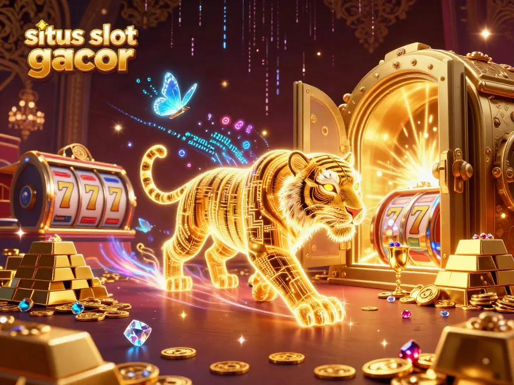 Spin to win with situs slot gacor in a dazzling digital casino filled with treasures.