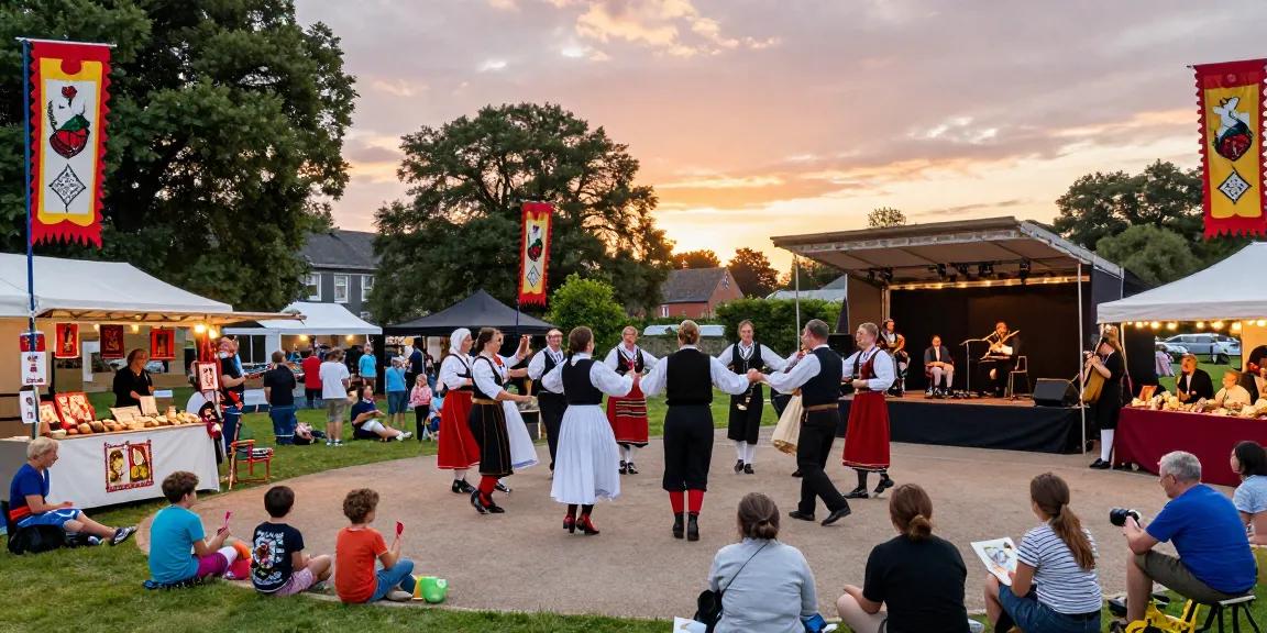 Engage with M98 ล๊อตเว็บตรง 2026 at a vibrant Breton cultural festival.