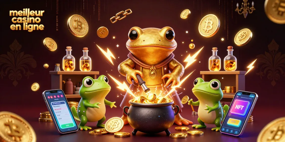 Jouer au meilleur casino en ligne avec des personnages fantastiques et des pièces d'or numériques brillantes.