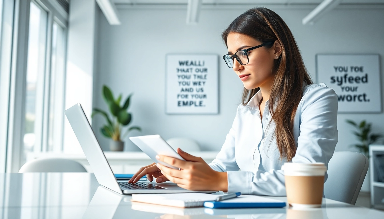 Boosting productivity with Superhuman for sales in a modern office environment.