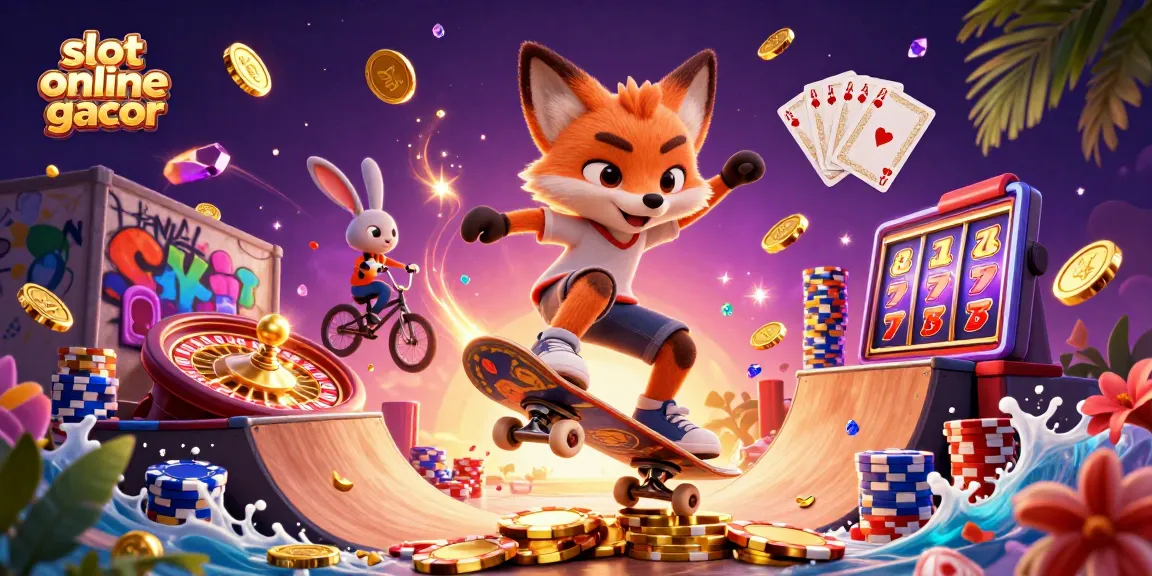 Menangkan slot online gacor dengan grafis 3D yang menakjubkan dan elemen kasino yang dinamis.