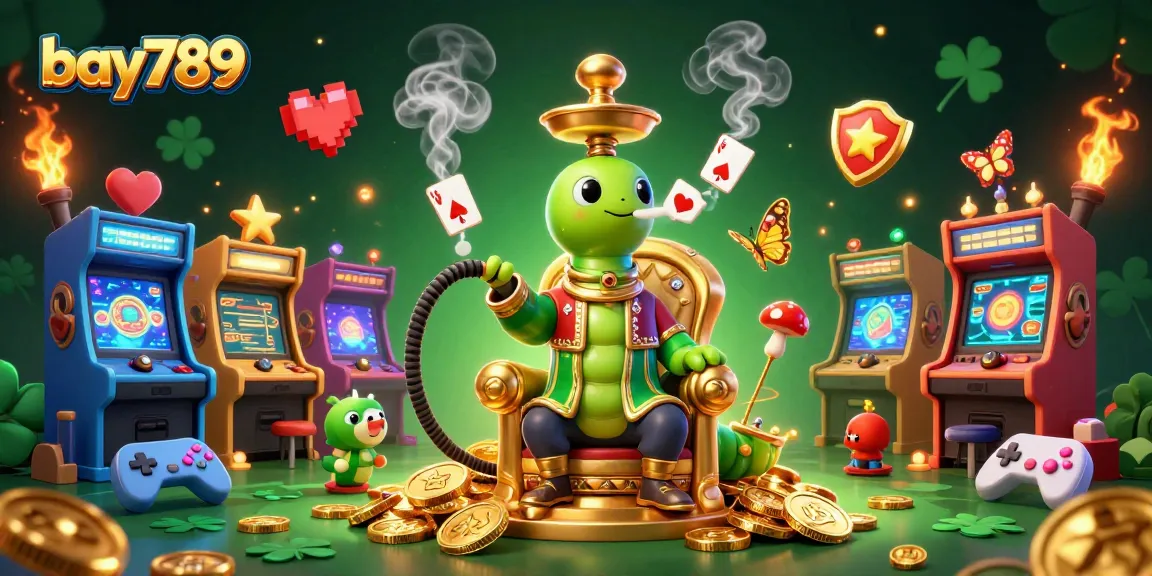 Experience the thrill of gaming at bay789 with 3D fun characters in a vibrant casino scene.