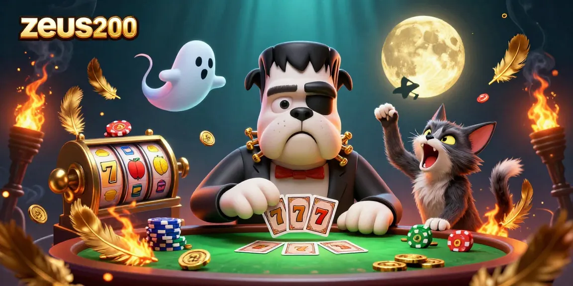 Mainkan slot zeus200 dengan karakter unik dalam ilustrasi kasino yang menakjubkan