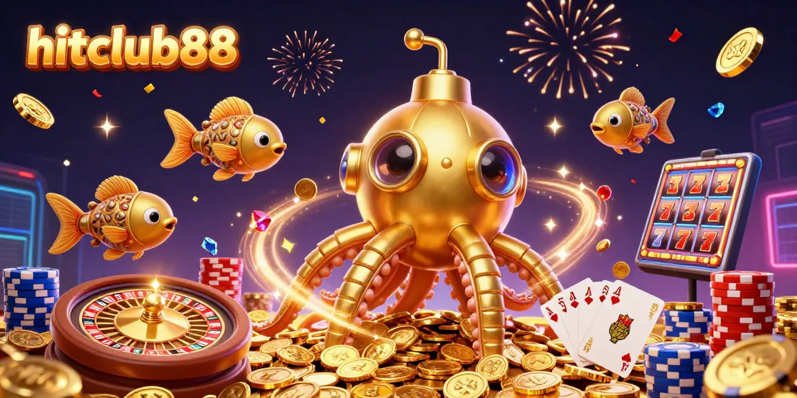 Experience winning strategies with hitclub88 in an ultra-detailed casino-themed 3D illustration.