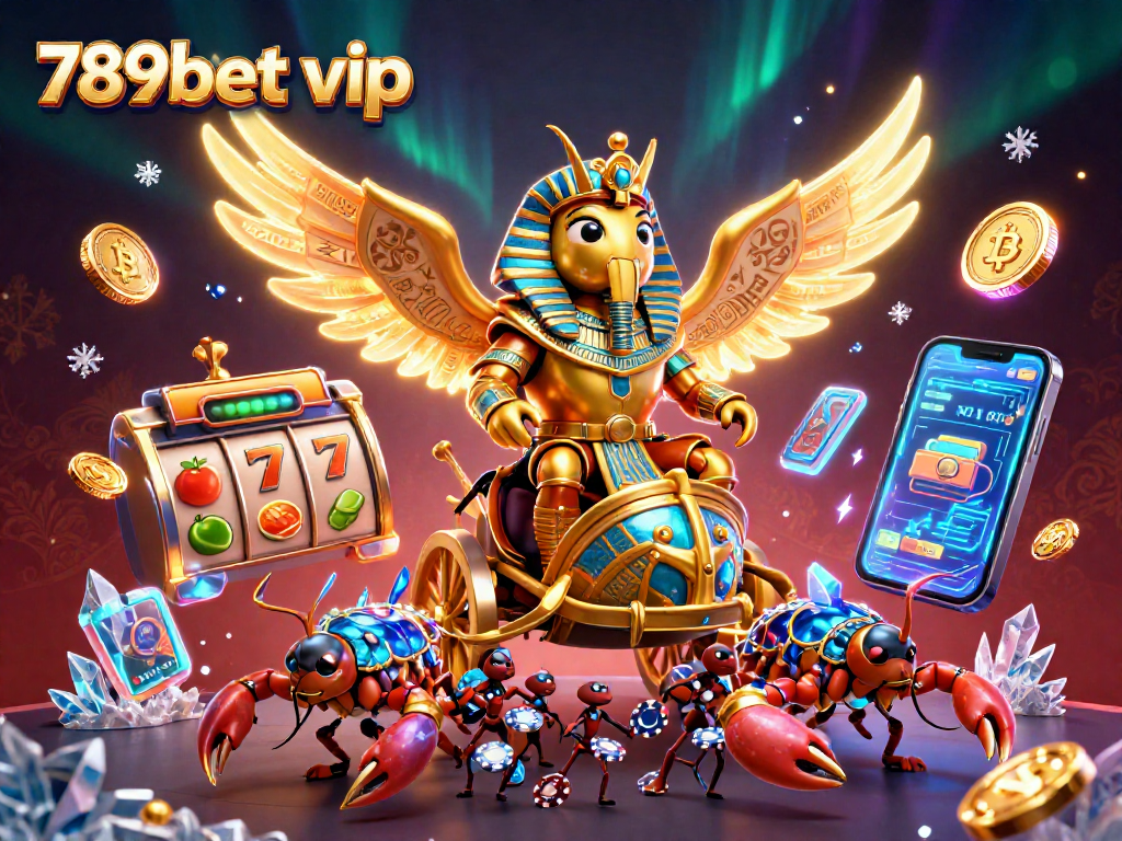 Experience winning thrills with 789bet vip in a vibrant, dynamic casino scene featuring rich, colorful characters.