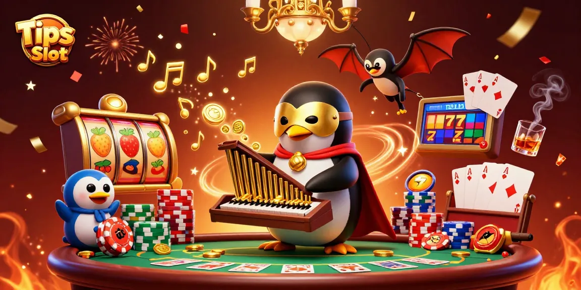 Engage in thrilling gameplay with Tips Slot, featuring vibrant slots, poker games, and a dynamic casino atmosphere.