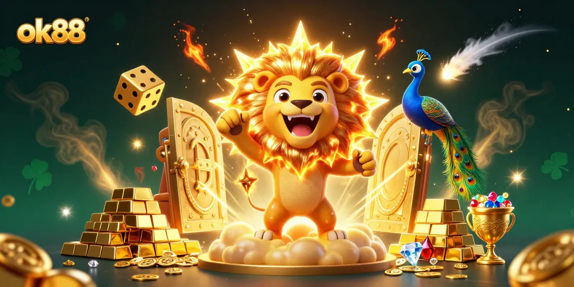 Win big with ok88 while enjoying a vibrant 3D casino adventure filled with treasures.