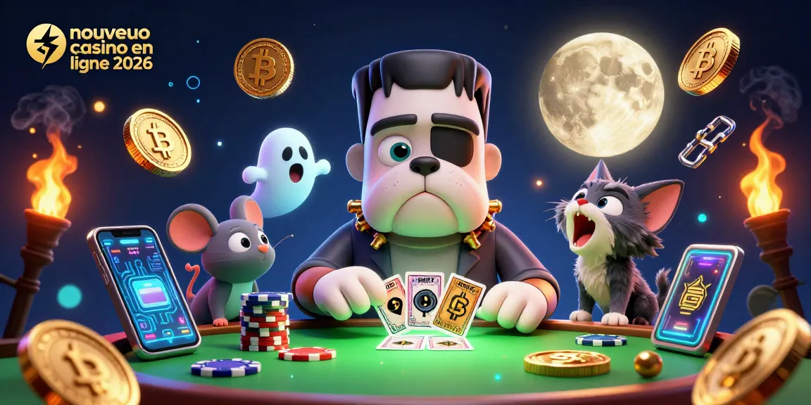 Jouez sur un nouveau casino en ligne 2026 avec des personnages fantastiques et des éléments de crypto-monnaie.