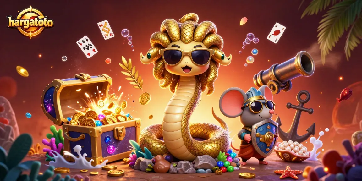 Experience exciting gameplay with hargatoto: dynamic illustration of slots and treasures