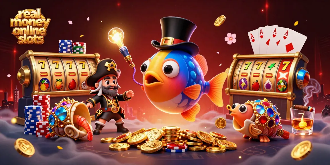 Engage with real money online slots featuring a vibrant underwater casino scene.