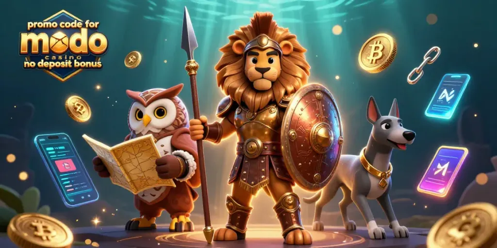 Claim your bonus with the promo code for Modo Casino no deposit bonus and pan across vibrant slots!