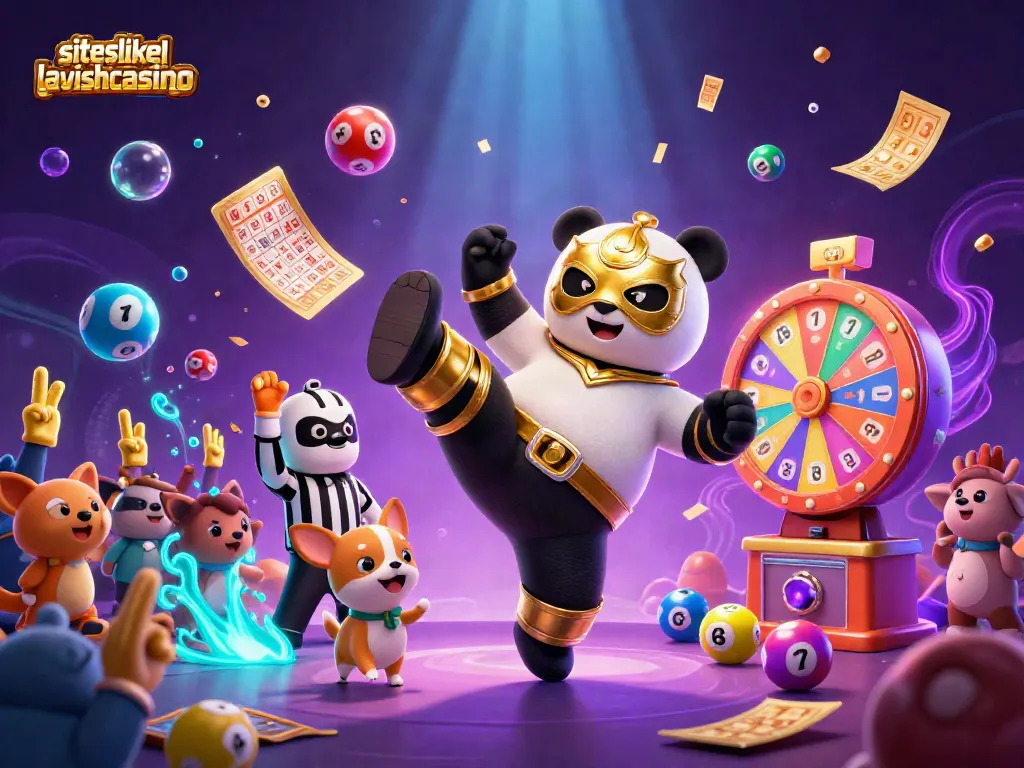 Experience the excitement of siteslikelavishluckcasino with animated characters and dynamic gambling elements.