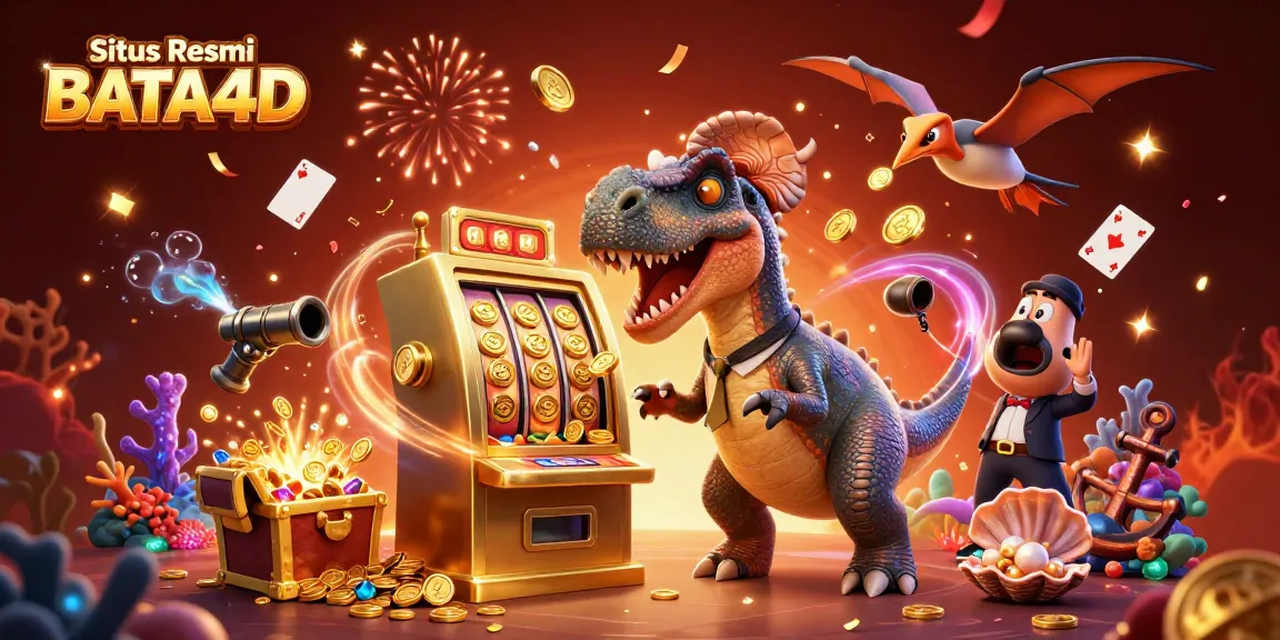 Experience the excitement at Situs Resmi BATA4D with a pachycephalosaurus winning a jackpot!