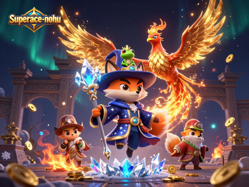 Engage in thrilling gameplay with superace-nohu, where mystical characters and golden treasures collide.