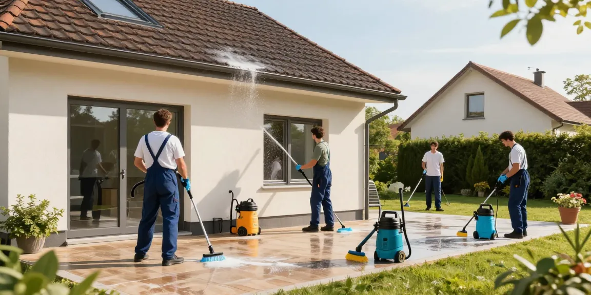 Reinigung Eschenburg: Professionelle Fassadenreinigung mit umweltschonenden Mitteln.