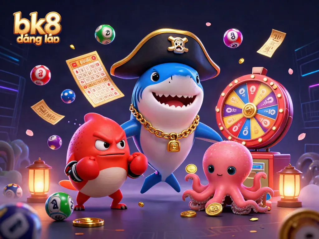 Experience thrilling gaming action with the bk8 đăng nhập pirate scene filled with lottery elements
